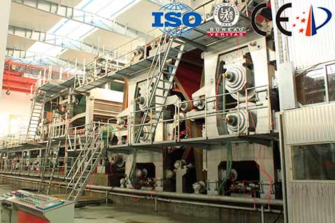 Double-Wire-Cardboard-Paper-Machine-Press-Section