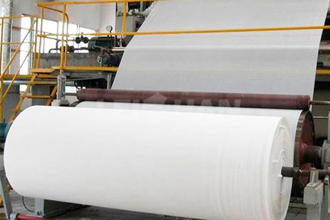 Tissue Paper Roll Making Machine