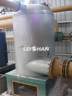 up-flow pressure screen